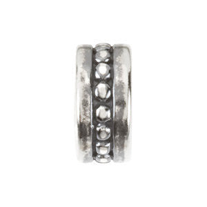 Sterling Silver 8.25x8.25mm Single Granulated Bead