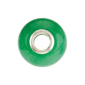Sterling Silver 14x8mm Green Aventurine Natural Stone Bead