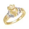 13.25 mm Claddagh Ring for Men (Size 10 )