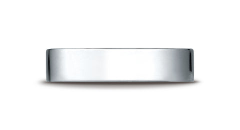 Benchmark-14K-White-Gold-5mm-Traditional-Flat-Wedding-Band-Ring--Size-4.25--25014KW04.25
