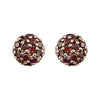 14k Rose Gold 1/3 CTW Brown Diamond Earrings