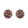 14k Rose Gold 1/3 CTW Brown Diamond Earrings