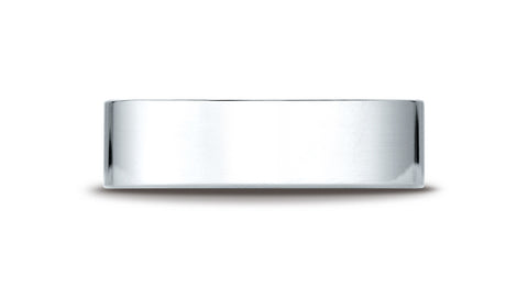 Benchmark-14K-White-Gold-6mm-Traditional-Flat-Wedding-Band-Ring--Size-4.25--26014KW04.25