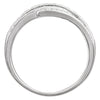 14k White Gold 1/2 CTW Diamond Ring, Size 7
