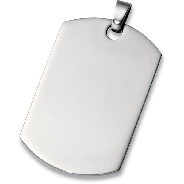 Stainless Steel Dog Tag Pendant