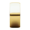 10k Yellow Gold 8mm Half Round Light Band, Size 6