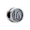 Sterling Silver Sweet "16" Cylinder Bead