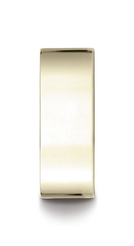 Benchmark-14K-Yellow-Gold-8mm-Traditional-Flat-Wedding-Band-Ring--Size-4.5--28014KY04.5