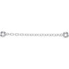 Sterling Silver Safety 2.5-Inch Chain