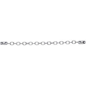 Sterling Silver Safety 2.5" Chain