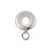 Sterling Silver 7mm Stopper Bead with Dangle Ring