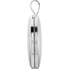 Sterling Silver Oval Cross Locket