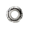 Sterling Silver 11x6.25mm Floral-Inspired Bead