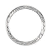 14k White Gold Blue Sapphire & 1/2 CTW Diamond Eternity Band, Size 7