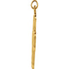 14k Yellow Gold 30x29mm Four-Way Cross Medal