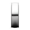 10k White Gold 6mm Light Milgrain Band, Size 10