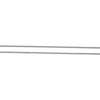 2.25 mm Continuous Flat Curb Link Chain in Sterling Silver ( 24.00-Inch Continuous )