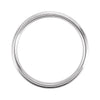 Platinum 6mm Fancy Carved Band Size 10