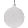 Sterling Silver 22mm Round St. Matthew Medal