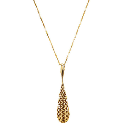 14k Yellow Gold 1/3 CTW Diamond 18" Necklace