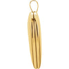 14k Yellow Gold 20.75x19.25mm Cross Heart Locket