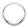 14k White Gold 6mm Light Milgrain Band, Size 7