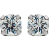 Stainless Steel 3mm Round Piercing Earrings