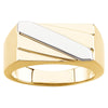 14K Yellow Men's Ring, Size 11