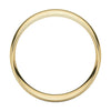 14k Yellow Gold 8mm Light Comfort Fit Milgrain Band , Size 12