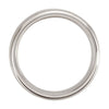 Cobalt 7mm Grooved Edge & Hammered Band Size 11.5