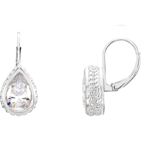 Sterling Silver Cubic Zirconia Earrings