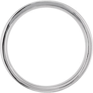14K White & Yellow Gold 8mm Comfort-Fit Hand-Woven Band Size 8