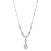 1/4 CTTW Diamond Necklace in 14k White Gold