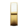 14k Yellow Gold 6mm Light Comfort Fit Milgrain Band , Size 14