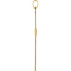 14k Yellow Gold 39x25mm Cross Pendant