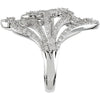 14k White Gold Diamond Ring, Size 7