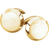 18K Yellow Gold Men's Cuff Link