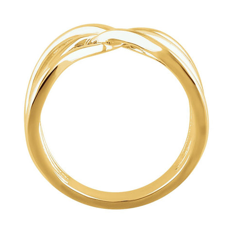14k Yellow Gold Freeform Ring