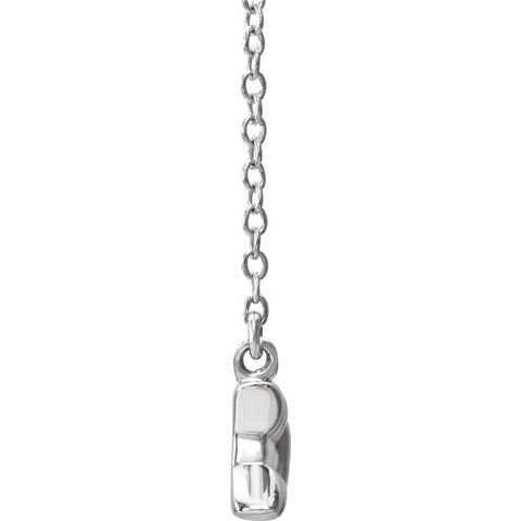 Sterling Silver Arrow 16"-18" Necklace