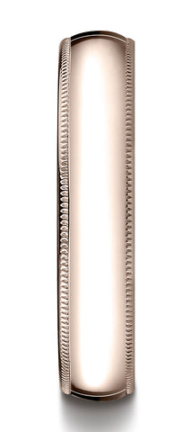 Benchmark-14K-Rose-Gold-5mm-Slightly-Domed-Traditional-Oval-Wedding-Band-Ring-with-Milgrain--Size-4.5--35014KR04.5