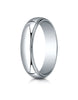 Benchmark-18K-White-Gold-5mm-Slightly-Domed-Traditional-Oval-Wedding-Band-Ring-with-Milgrain--Size-4--35018KW04