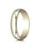 Benchmark-18K-Yellow-Gold-5mm-Slightly-Domed-Traditional-Oval-Wedding-Band-Ring-with-Milgrain--Size-4--35018KY04