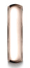 Benchmark-14K-Rose-Gold-6mm-Slightly-Domed-Traditional-Oval-Wedding-Band-Ring-with-Milgrain--Size-4.5--36014KR04.5