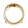 14k Yellow Gold Ring Guard , Size 6