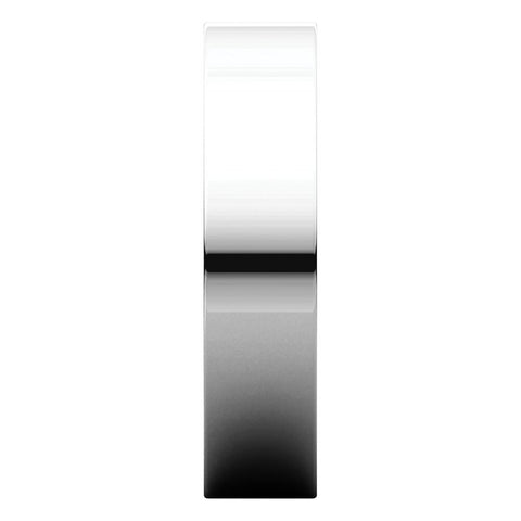 Sterling Silver 5mm Flat Band, Size 7