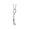 14K Two-Tone Celtic Pendant