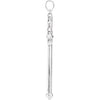 14k White Gold Mother's Key® Pendant