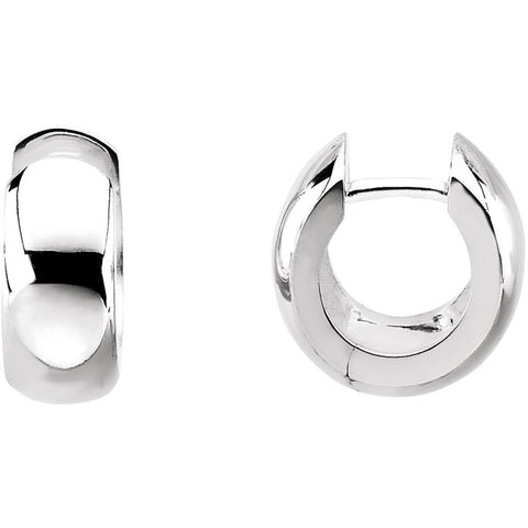 Sterling Silver Hinged Earrings
