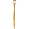 14k Yellow Gold 26x18mm Oval Miraculous Medal