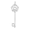 Mother's Key Pendant in 14K White Gold